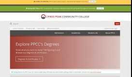 
							         Pikes Peak Community College | Colorado Springs								  
							    