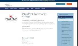 
							         Pikes Peak Community College – Denver Scholarship Foundation								  
							    