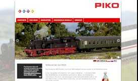 
							         PIKO Spielwaren GmbH - Startseite								  
							    