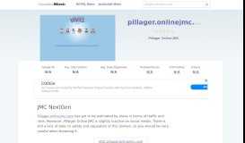 
							         Pillager.onlinejmc.com website. JMC NextGen.								  
							    