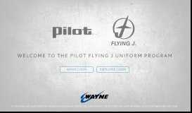 
							         PILOT FLYING J UNIFORM PROGRAM								  
							    