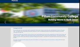 
							         Pilton Community College								  
							    