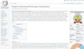 
							         Pimpri-Chinchwad Municipal Corporation - Wikipedia								  
							    