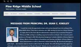 
							         Pine Ridge Middle / PRMS Homepage - Collier County Public Schools								  
							    