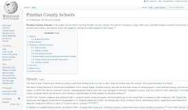 
							         Pinellas County Schools - Wikipedia								  
							    