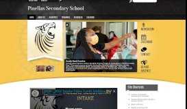 
							         Pinellas Secondary School / Homepage								  
							    