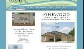 
							         Pinewood Office - Sumter Family Health Center								  
							    