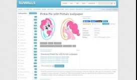 
							         Pinkie Pie with Portals wallpaper - Cartoon wallpapers - #5003								  
							    