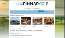 
							         Pinmar Golf Programme | Son Gual Mallorca | 17 - 19 October 2019								  
							    