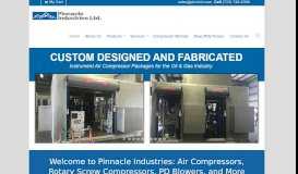 
							         Pinnacle Industries: Air Compressor, Blower | Gardner Denver ...								  
							    