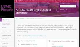 
							         PinnacleHealth Cardiovascular - Cardiac Services in Chambersburg, PA								  
							    