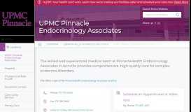
							         PinnacleHealth Endocrinology- Diabetes Care & More in Annville, PA								  
							    