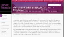 
							         PinnacleHealth FamilyCare Middletown - Primary and Family Care in ...								  
							    