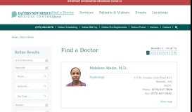 
							         Pinon Richard, MD | Find a Doctor | Eastern New Mexico ... - Roswell								  
							    