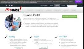 
							         Pinpoint Owner's Portal - Pinpoint Laser Systems								  
							    