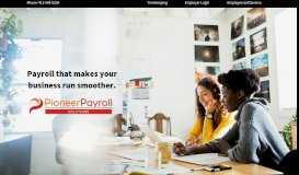 
							         Pioneer Payroll – Payroll Services for Western Mass								  
							    