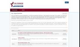 
							         Pioneer Scholarship System: All Opportunities								  
							    