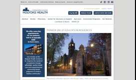 
							         Pioneer Valley Education Resources - Holyoke Health Center								  
							    