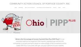 
							         PIPP Plus - Community Action Council of Portage County, Inc.								  
							    