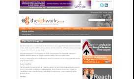 
							         Pips Technology Ltd + www.therichworks.co.uk serves as a portal for ...								  
							    