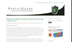
							         PistolStar, Inc. Engineers to Release PortalGuard Lanyard Login in ...								  
							    