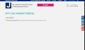 
							         Pitt CDC Parent Portal | JCC of Metro Detroit								  
							    