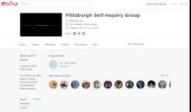 
							         Pittsburgh Self-Inquiry Group (Pittsburgh, PA) | Meetup								  
							    