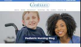 
							         Pittsburgh/Western PA | Continuum Pediatric Nursing								  
							    