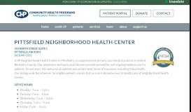 
							         Pittsfield Neighborhood Health Center - Community Health Programs								  
							    