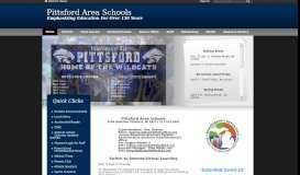 
							         Pittsford Area Schools / Homepage								  
							    