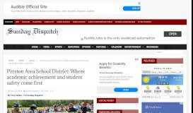 
							         Pittston Area School District: Where academic achievement ...								  
							    