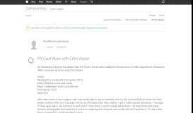 
							         PIV Card Woes with Citrix Viewer - Apple Community								  
							    