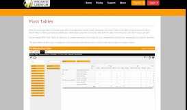 
							         Pivot Tables - Web Survey Creator								  
							    