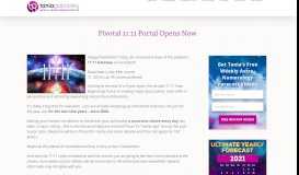 
							         Pivotal 11:11 Portal Opens Now - Tania Gabrielle - Wealth Astro ...								  
							    