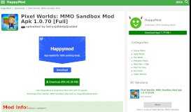 
							         Pixel Worlds: MMO Sandbox Mod apk download - Kukouri Mobile ...								  
							    