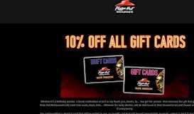 
							         Pizza Hut Gift Cards								  
							    