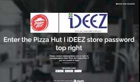
							         Pizza Hut Staff Uniform Ordering Portal by iDEEZ								  
							    