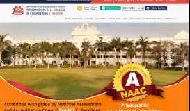 
							         PJLCE Nagpur: Priyadarshini JL College of Engineering								  
							    