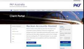 
							         PKF Newcastle // Sydney | Client Portal - the PKF Client Portal								  
							    