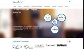 
							         Placement Portal for ICSI Members & Students • Talentick								  
							    