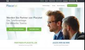 
							         Placetel Partner- und Affiliate Programm - alle Infos								  
							    