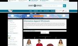 
							         Plain Alternative Apparel at Wholesale Prices | Shirtspace								  
							    