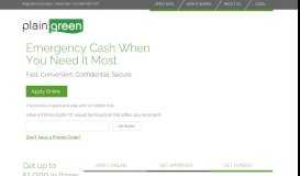 
							         Plain Green Loans: Emergency Cash When You Need It								  
							    