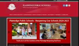 
							         Plainedge Public Schools: Home								  
							    