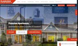
							         Plainview Apartments | Luxury Apartments | Louisville, KY								  
							    