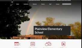 
							         Plainview Elementary School								  
							    