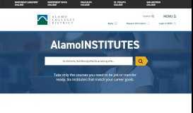 
							         Plan | Alamo Institutes | Alamo Colleges								  
							    