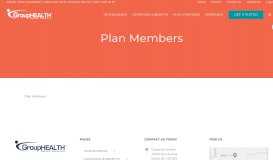 
							         Plan Members | GroupHEALTH								  
							    