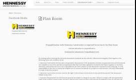 
							         Plan Room – Hennessy Construction Services								  
							    