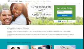 
							         Planet Loans: Personal Loans for Good & Bad Credit								  
							    
